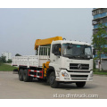 Dongfeng Chassis CUMMINS Engine Truck dengan Crane